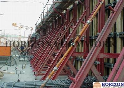 China 8.9m Height Single Sided Concrete Wall Forms Q235 Steel Channel OEM Available for sale
