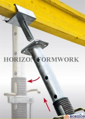 中国 平板の型枠システム アセンブリのための鋼鉄支柱のH20支持の頭部 販売のため