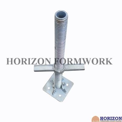 China Swivel Scaffold Screw Jack ACME Trapezoidal with Painted Finishing for sale