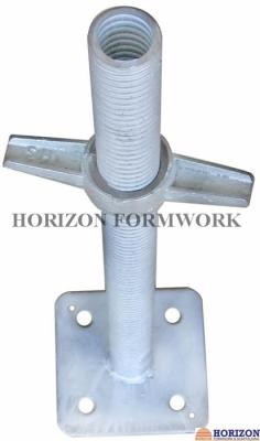 China Universal Scaffold Screw Jack , Base Jack And Head Jack By BS1139 Standard for sale