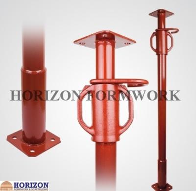 China Height Up To 5 Meter Scaffolding Steel Prop Jack With Cast Iron Sleeve Nut for sale