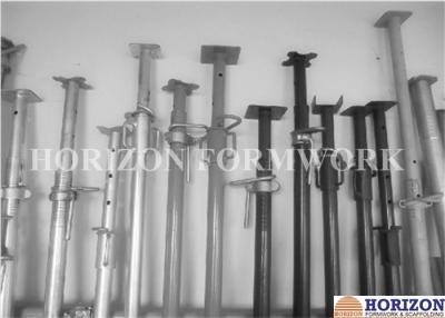 China Zinc-Plated Adjustable Steel Builders Prop 5m Height For Slab Formwork Concrete for sale