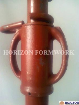 China Euro Adjustable Construction Props 2.0-3.5m With Cast Iron Nut And Reinforced Outer Tube for sale