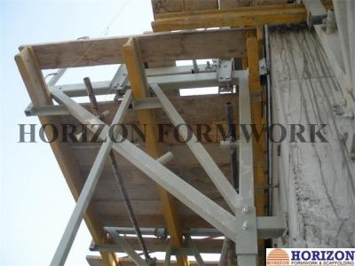 Crane Lifted Climbing Formwork System , Jump Formwork System Platform ...