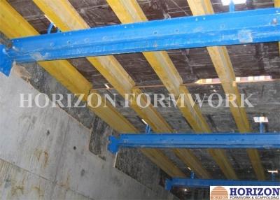 China Steel Square Tube Climbing Formwork System , Trailing Level Shaft Platform Painted for sale