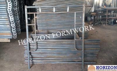 China Stable Frame Scaffolding System , Q235 Steel Scaffolding Frame Type 1524x1700mm for sale