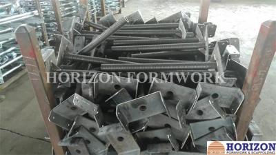 China Cinc de nivelación ajustable de alta resistencia de la tubería de acero de Jack Q235 - acabamiento de la placa en venta