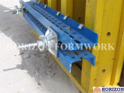 China Steel Formwork Tie Rod System With Dywidag Thread , Flanged Wing Nut and Water Stop for sale