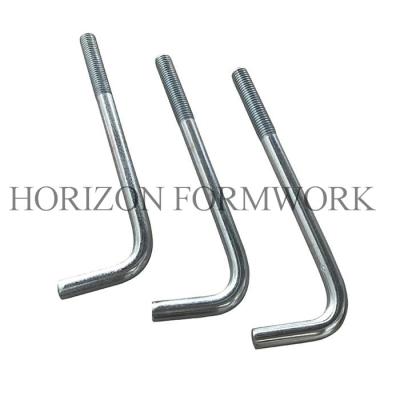 China OEM Galvanized Anchor Bolts With Nut And Washer For Foundation Embedment for sale