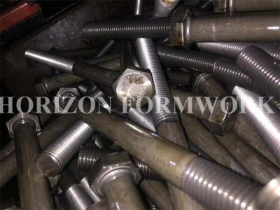 China Half Threaded Hex M16 Bolts With Nut And Spring Washer Made Of Carbon Steel for sale