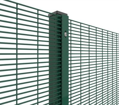 China 358 Welded Wire Mesh Security Fence Systems For Prison / Airport / Port Applications for sale