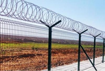 China Galvanized Concertina Razor Wire of Fence System for High Security Areas for sale