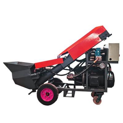 China Inclined Building 15kw Small Cement Pump Concrete Construction Machinery for sale