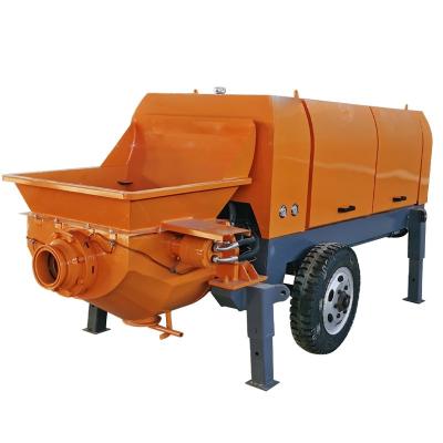 China Mobile Trailer Type Loading Height 850mm Electric Concrete Pump 20m3/H for sale