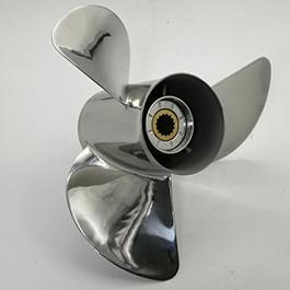 China Stainless Steel Outboard Propeller Polyda Propeller Yamaha 50-130hp for sale