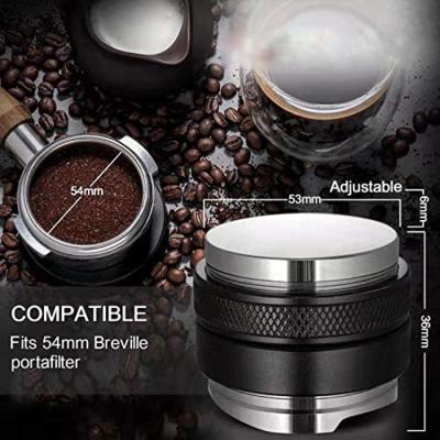 China 53mm 58.5 Coffee Distribution Tamper And Distributor Manufacturing for sale