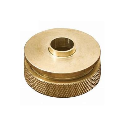 China Stainless Stee Copper C1100 Pipe Flange CNC Turning Machined Connector for sale