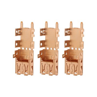 China Stamping Pc Power Contact Socket Copper Pin Brass Socket Contact for sale