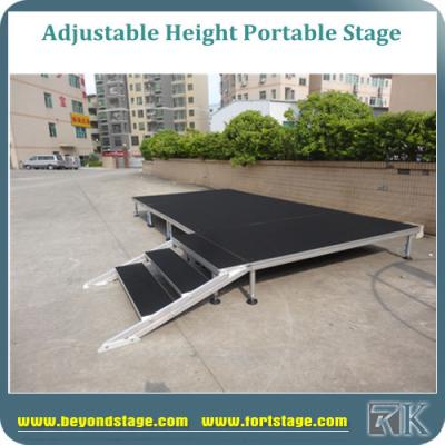 China High quality Carpet surface portable stage event stage platform for indoor or outdoor activity stage platform for sale