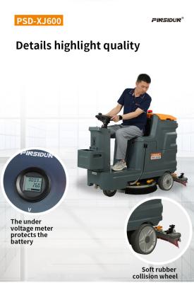 중국 산업용 타기 바닥 스크러버 드라이어 드라이어 클리너 기계 중량 청소 판매용