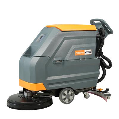 China 500W Automatic Floor Cleaning Scrubber Machine For Industrial Warehouse for sale
