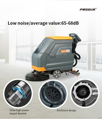 China Industrial Garage Floor Scrubber Sweeper For Vacuuming Washing for sale