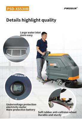 China Hotel Propane Floor Scrubber Cleaner Equipment For Heavy Duty Cleaning for sale
