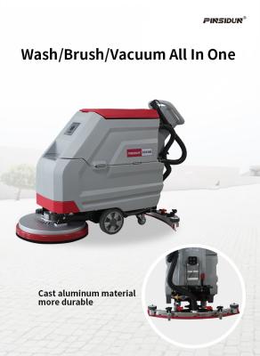China Tile Automatic Warehouse Floor Scrubber Mopping Machine 500W for sale