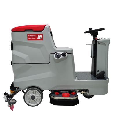 China Oem Automatic Ride On Floor Scrubber Cleaner Machine For Supermarket for sale