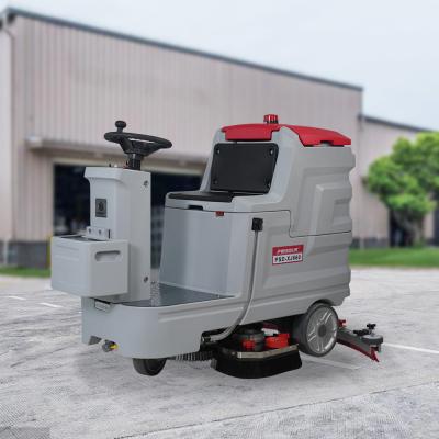 中国 PSD-XJ660 Industrial Floor Sweeper Automatic Red And Grey Dryer Machine For Airport Cleaning 販売のため
