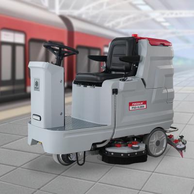 Китай Electric Commercial Automatic Floor Sweeper Cleaning Machine 1150mm Squeegee Width продается
