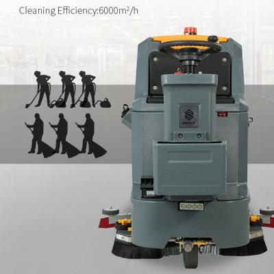 China ODM 500W Máquina Elétrica de Limpeza de Piso Automático Para Shopping Mall à venda