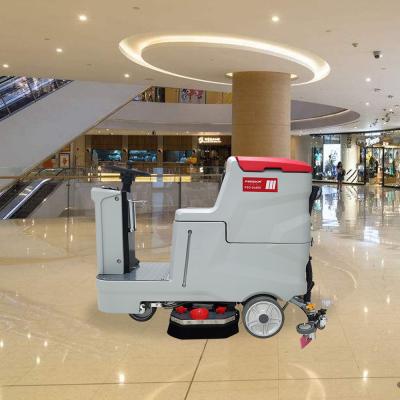 China Commercial Industrial OEM Hardwood Floor Scrubber Cleaning Machine For Warehouse for sale