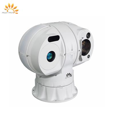 中国 640 X 512 Motorized Focus Thermal Security Camera With Detection Range Up To 5km 販売のため