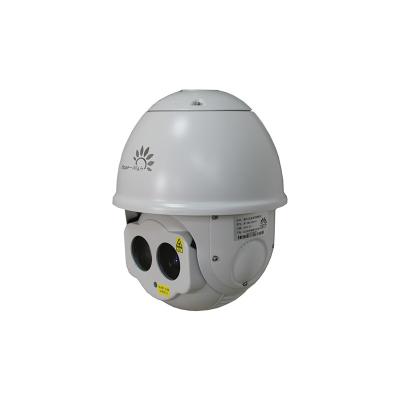 China High Speed Laser Night Vision Dome Camera Long Range Thermal Surveillance System 10 Meters for sale