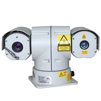 China HD T Shape Laser Camera PTZ Infrarood Camera 30X Optische Zoom IP66 IP-beoordeling Te koop