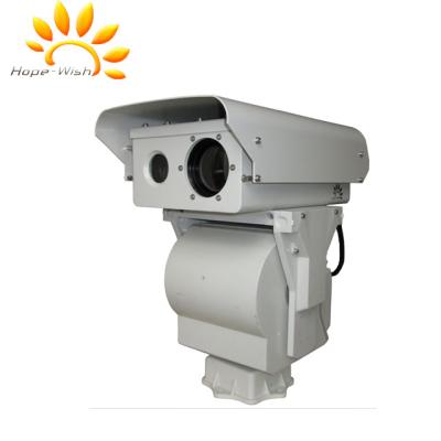 China Thermal do alarme da câmera IP66 da visão noturna da longa distância do detector 50mK do VOX para o incêndio florestal à venda