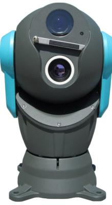 China Carro policial térmico infravermelho da câmera da abóbada da visão dobro montado à venda