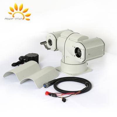 China UFPA Sensor Dual Thermal Camera Ship Mounted Anti Wave 4km PTZ Infrared FCC for sale