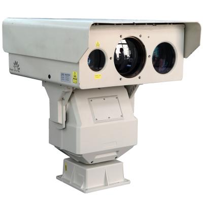 China Sistema de vigilancia termal del CE NETD 50mk PTZ para la vigilancia del infante de marina de los 6km en venta