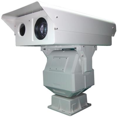 China Double Window Long Range Infrared Camera IP66 For 2km Railway Surveillance for sale