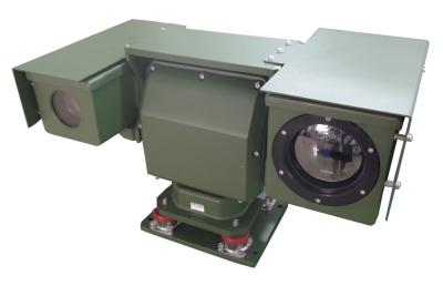 Cina Macchina fotografica di registrazione di immagini termiche del Doppio-sensore PTZ, macchina fotografica militare del montaggio del veicolo del grado in vendita