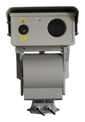 China Outdoor Surveillance Long Range Thermal Imager 3km PTZ Infrared Laser IP Camera for sale