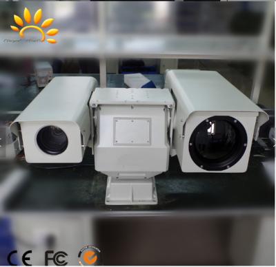 China Cámara dual de la toma de imágenes térmica de la gama larga del sensor/cámara de seguridad militar del infrarrojo del grado en venta