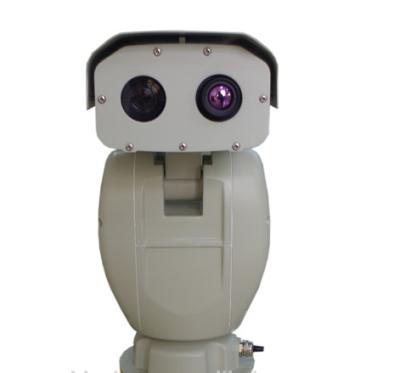 China Thermal Imaging IR Temperature Detect Long Distance Night Vision Camera , PTZ Security Camera for sale