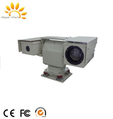 Cina Macchina fotografica doppia del montaggio del veicolo della macchina fotografica di registrazione di immagini termiche di sorveglianza della pattuglia di frontiera del sensore in vendita