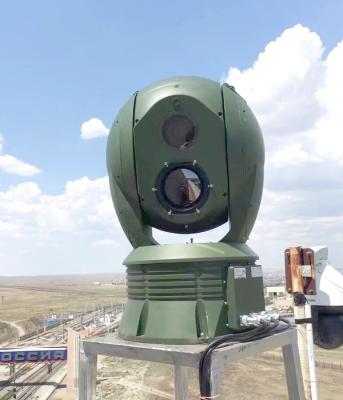 China Sistema de rastreio infravermelho térmico da câmara de vigilância 10km PTZ do anti zangão auto à venda