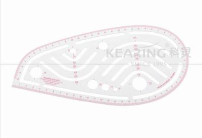 China Kearing Metric Vary Form Curve Ruler Armhole Sleeve Curve Ruler # 6401 for sale