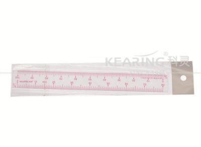 China Soft Engineer Scale Ruler 1/4 /1/5 8502 Plastic Scale Rule with Sandwich Line for sale