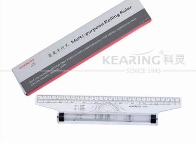 China 30cm / 12'' Plastic Parallel Rolling Ruler MPR30 Kearing Brand for sale